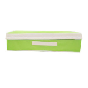 กล่องผ้า กล่องใส่ชุดชั้นใน กล่องเสื้อผ้า ยกทรง กล่องเก็บชั้นใน – สีเขียว